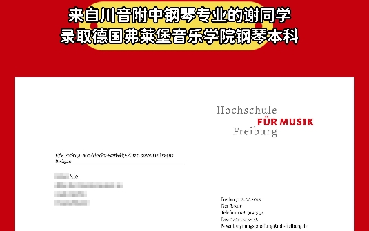 专访满分裸考弗莱堡音乐学院的谢同学：德国音乐学院备考全攻略分享